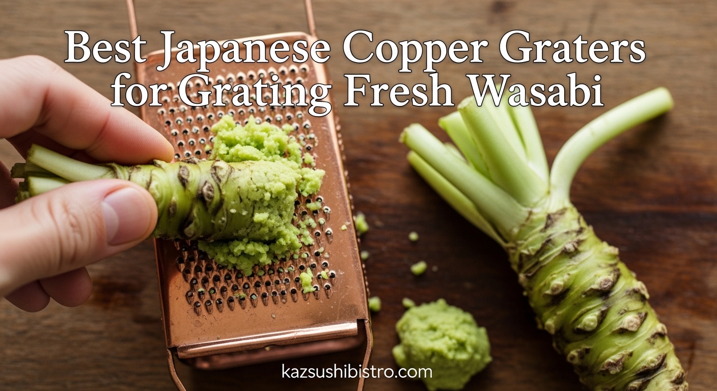 Best Japanese Copper Graters for Grating Fresh Wasabi