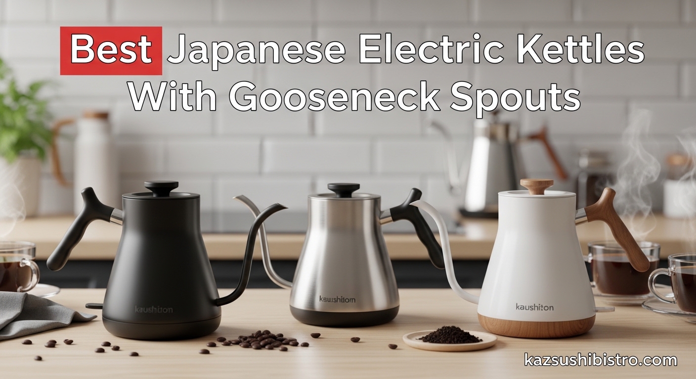 Best Japanese Electric Kettles With Gooseneck Spouts