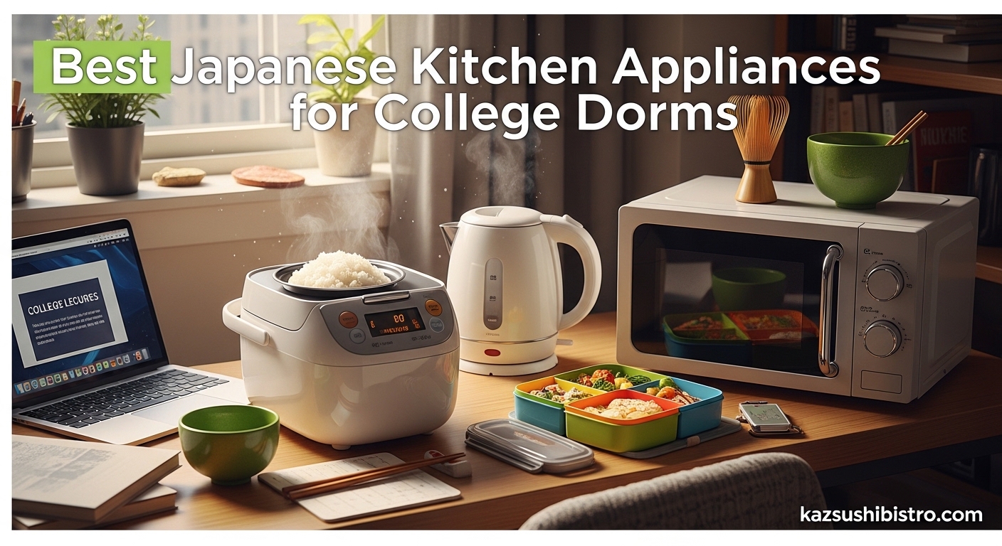 Best Japanese Kitchen Appliances for College Dorms
