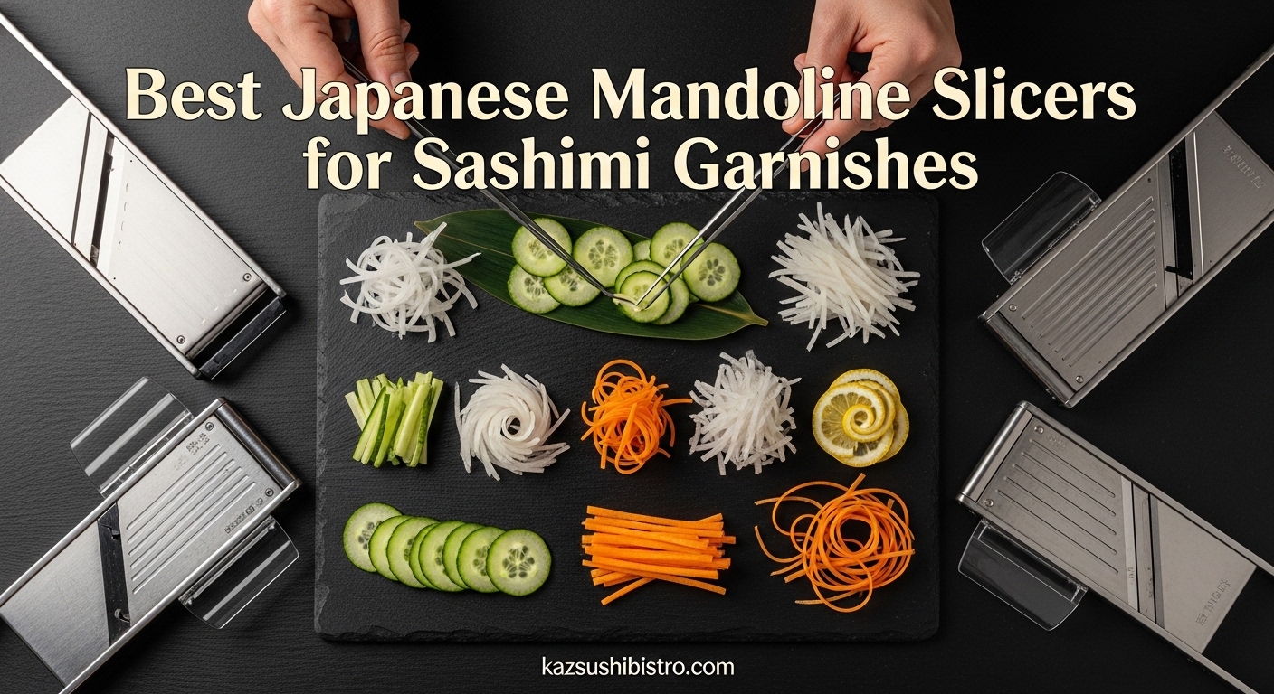 Best Japanese Mandoline Slicers for Sashimi Garnishes