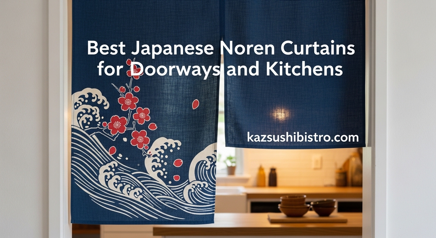 Best Japanese Noren Curtains for Doorways and Kitchens