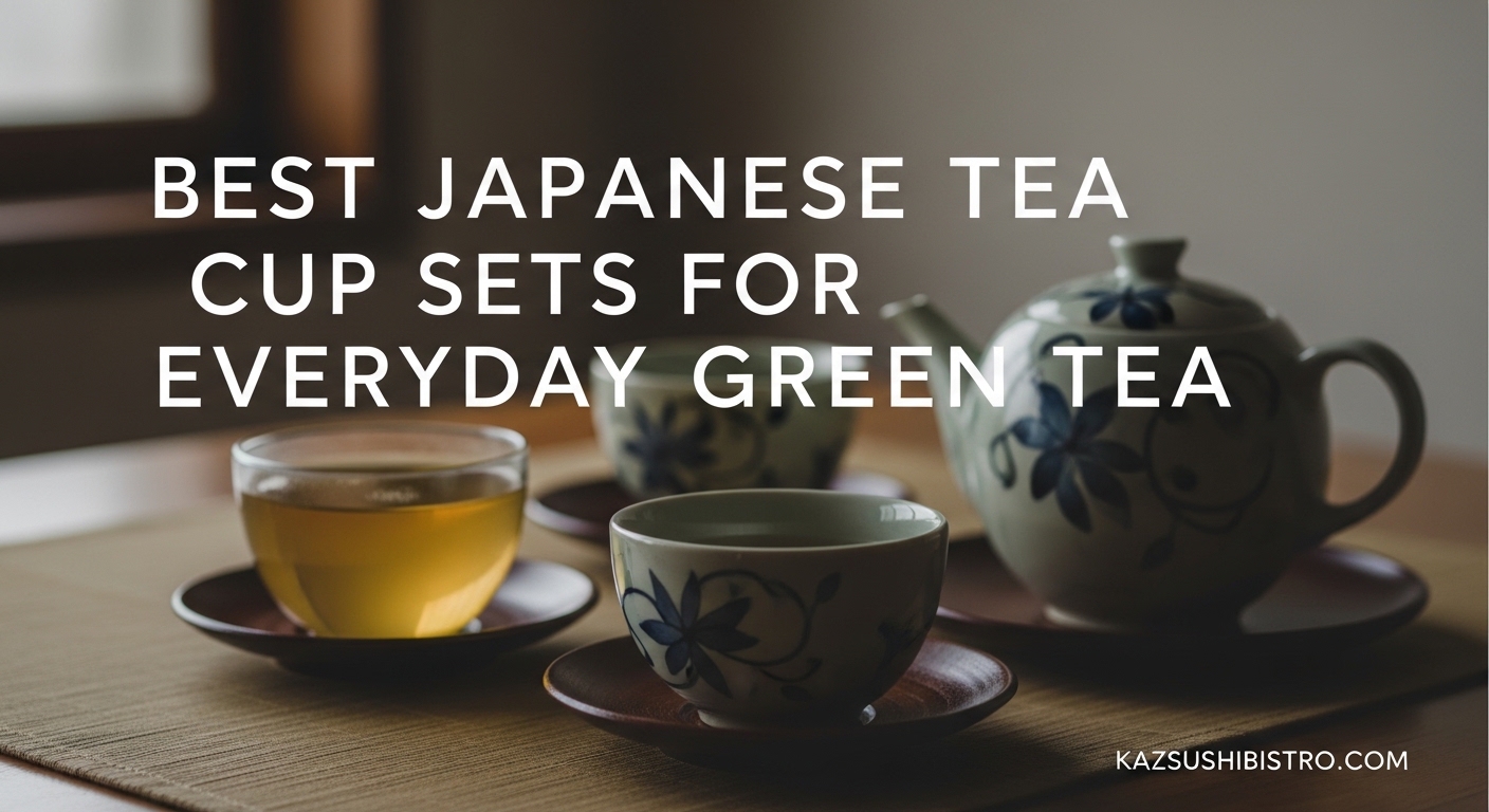 Best Japanese Tea Cup Sets for Everyday Green Tea