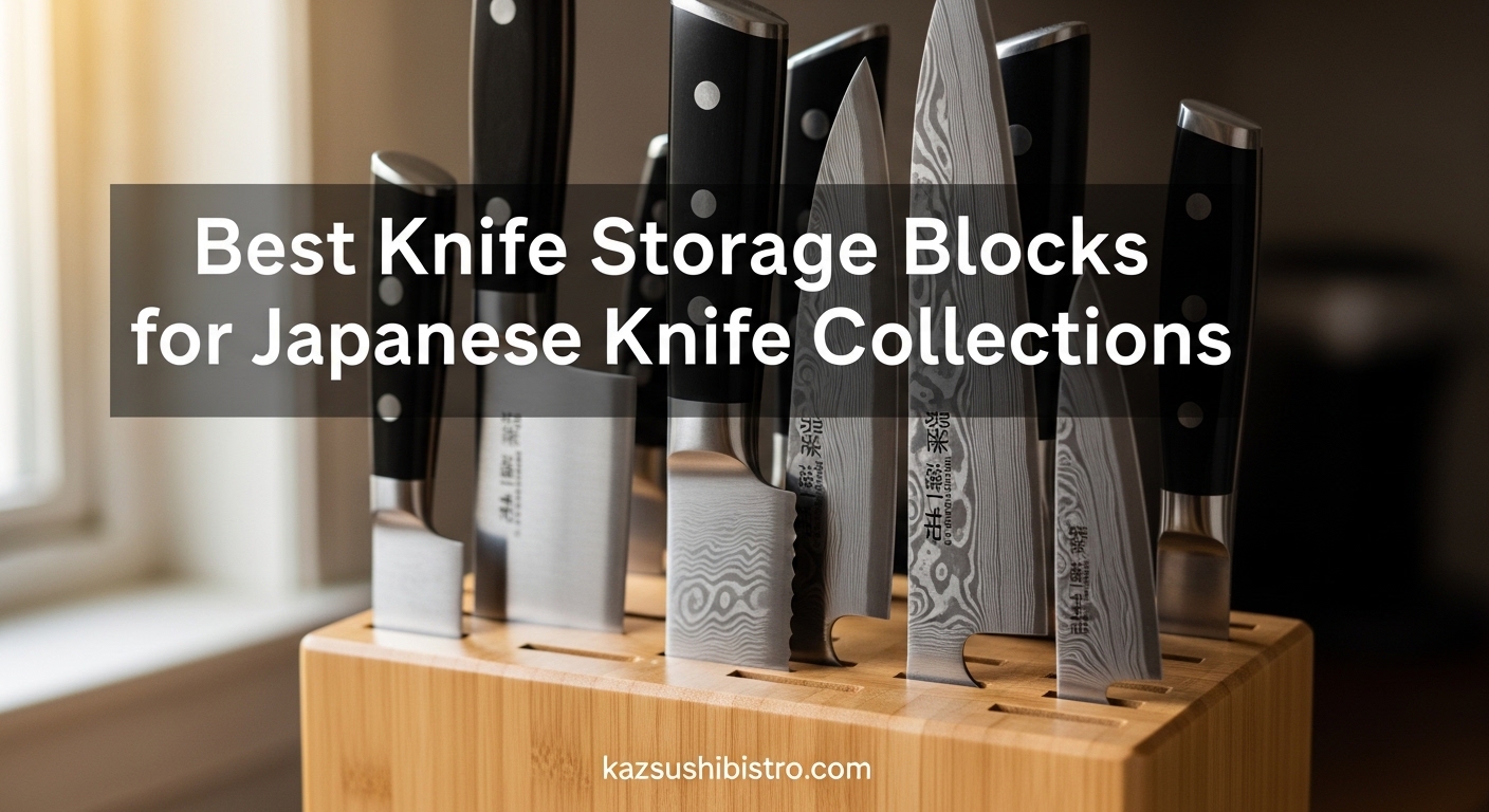 Best Knife Storage Blocks for Japanese Knife Collections