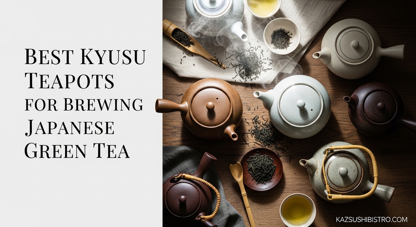 Best Kyusu Teapots for Brewing Japanese Green Tea