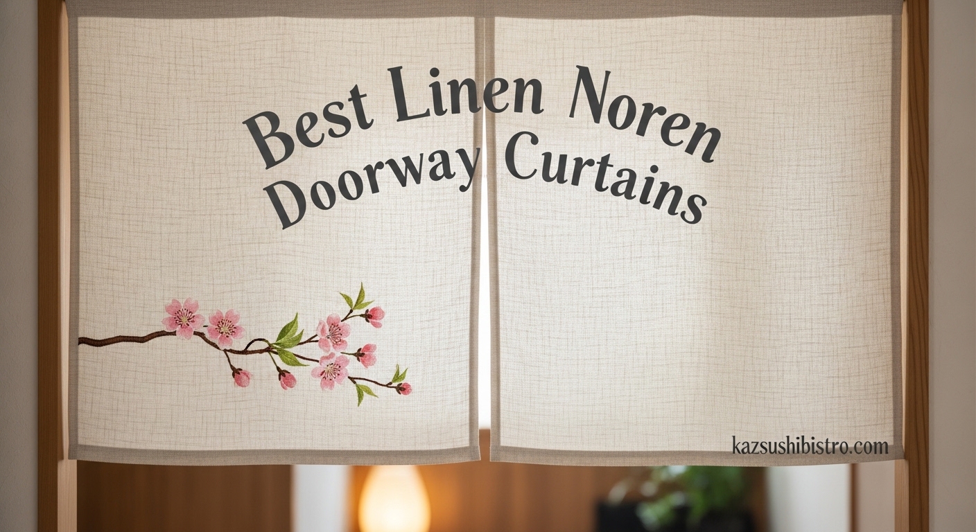 Best Linen Noren Doorway Curtains