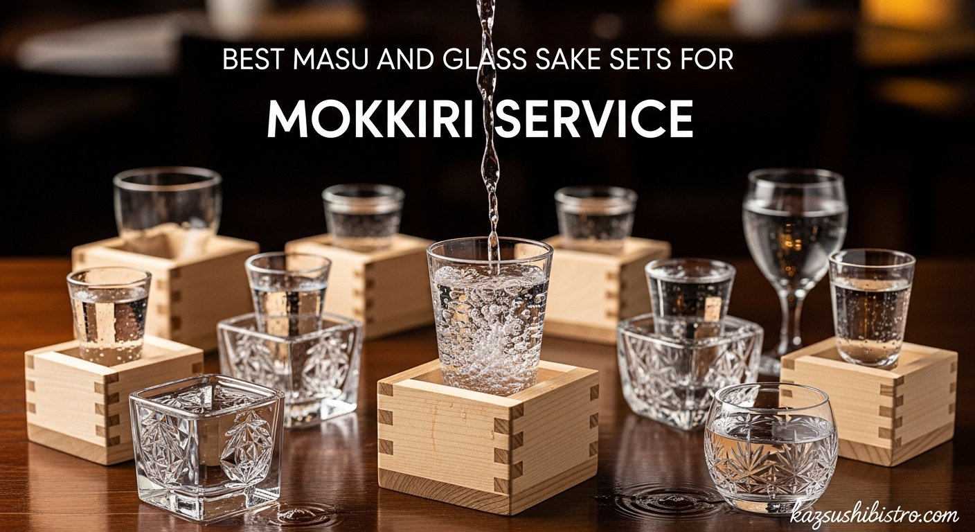 Best Masu and Glass Sake Sets for Mokkiri Service