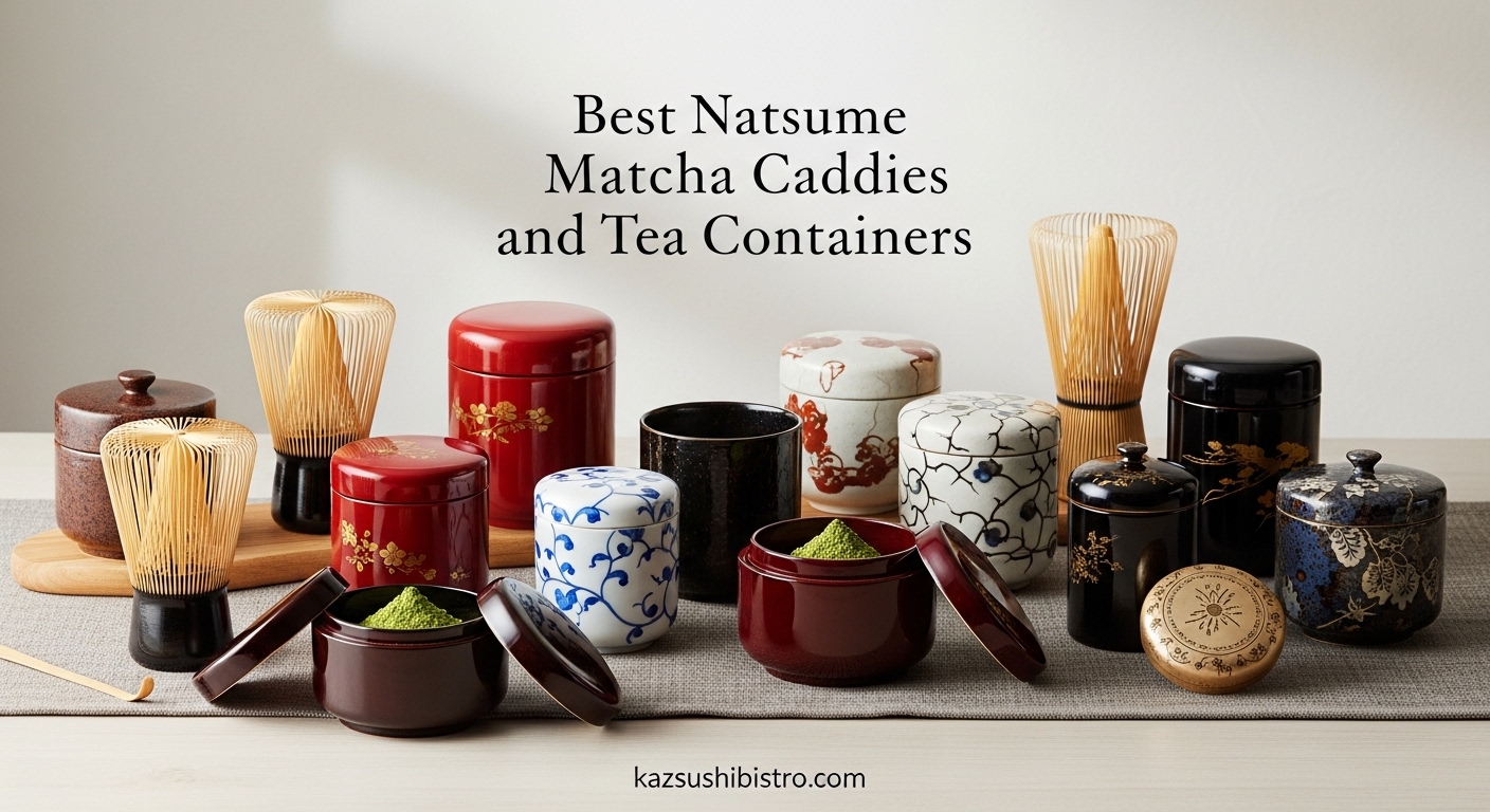 Best Natsume Matcha Caddies and Tea Containers