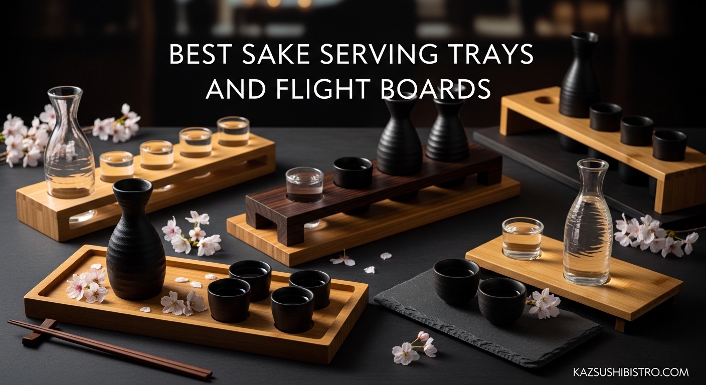 Best Sake Serving Trays and Flight Boards