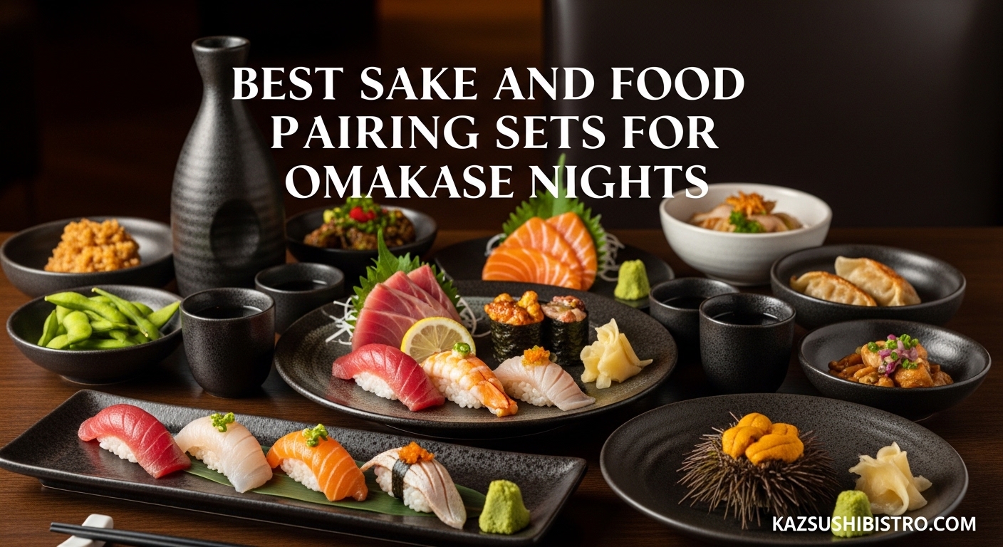 Best Sake and Food Pairing Sets for Omakase Nights