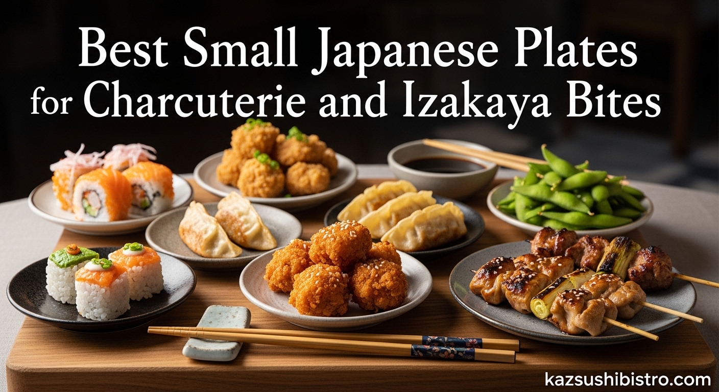 Best Small Japanese Plates for Charcuterie and Izakaya Bites
