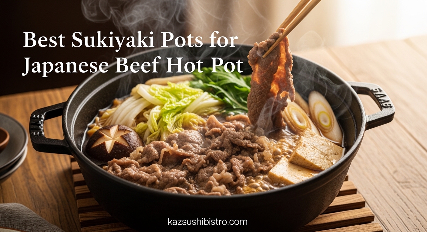 Best Sukiyaki Pots for Japanese Beef Hot Pot