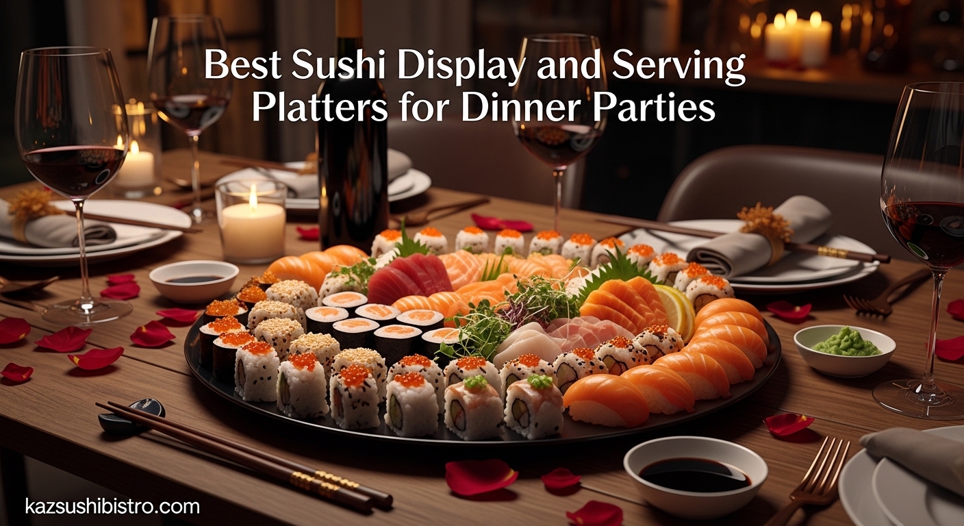 Best Sushi Display and Serving Platters for Dinner Parties