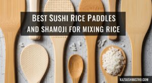 Best Sushi Rice Paddles and Shamoji for Mixing Rice