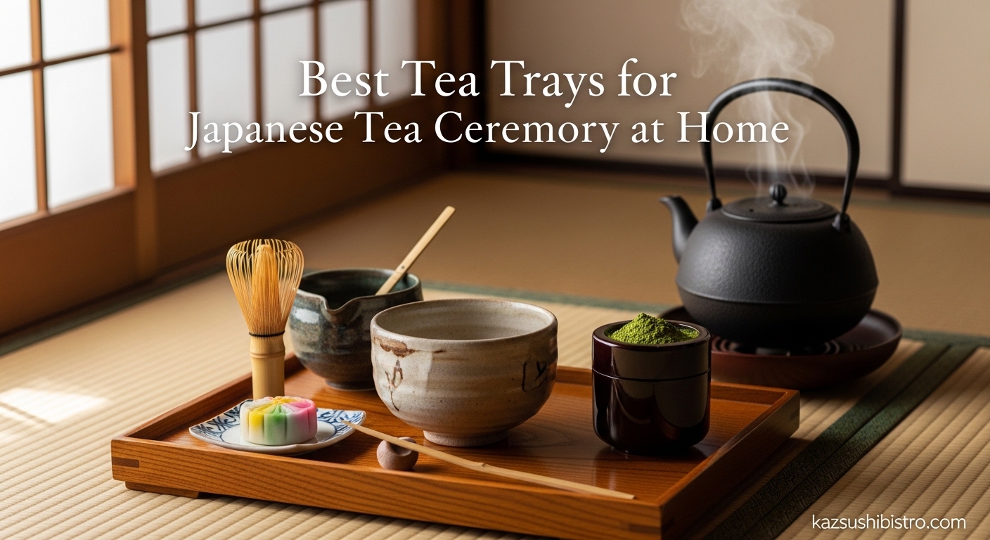 Best Tea Trays for Japanese Tea Ceremony at Home