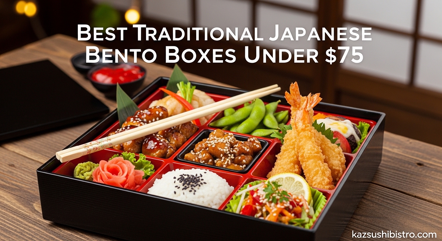 Best Traditional Japanese Bento Boxes Under $75