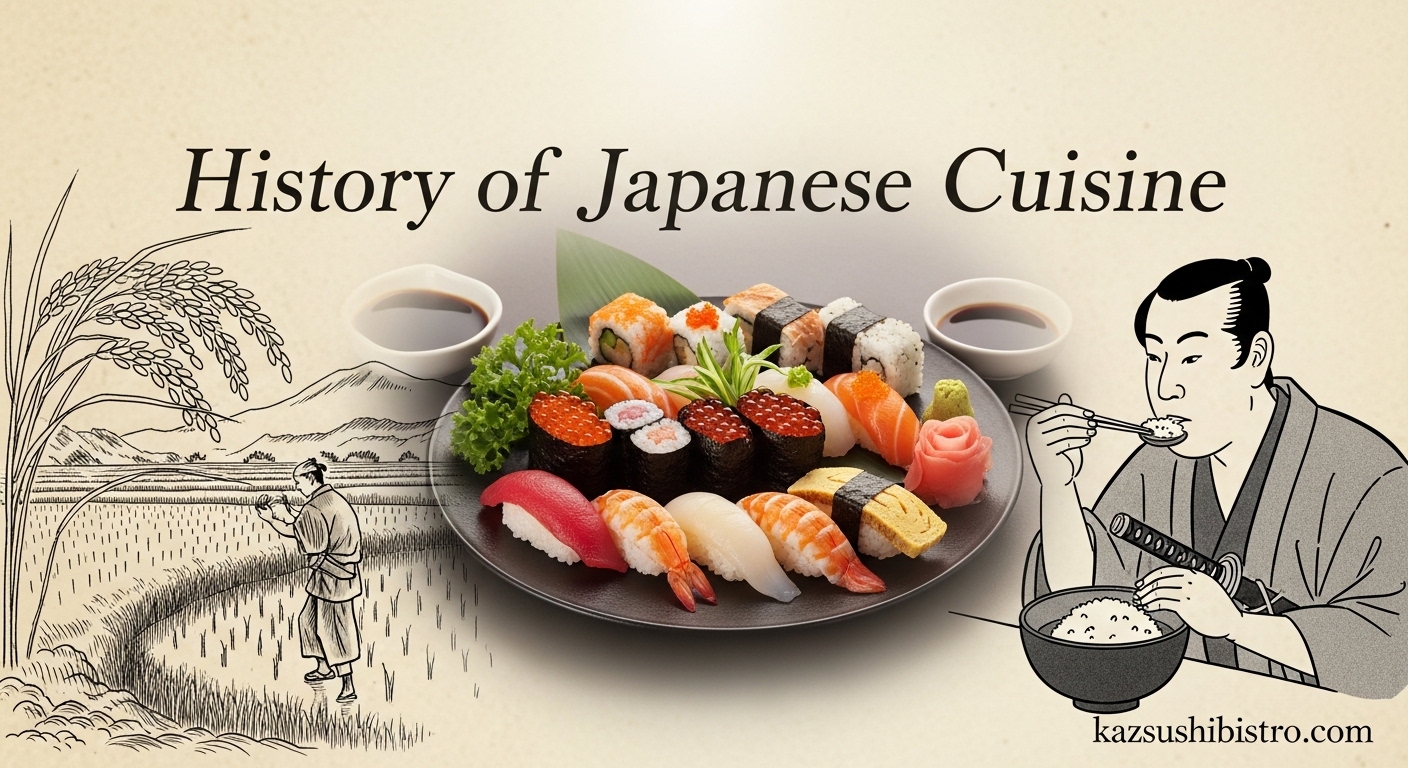 History of Japanese Cuisine