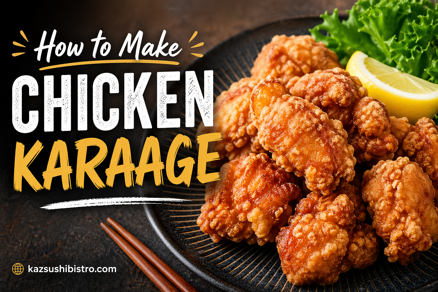 How to Make Chicken Karaage