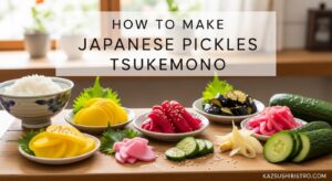 How to Make Japanese Pickles Tsukemono