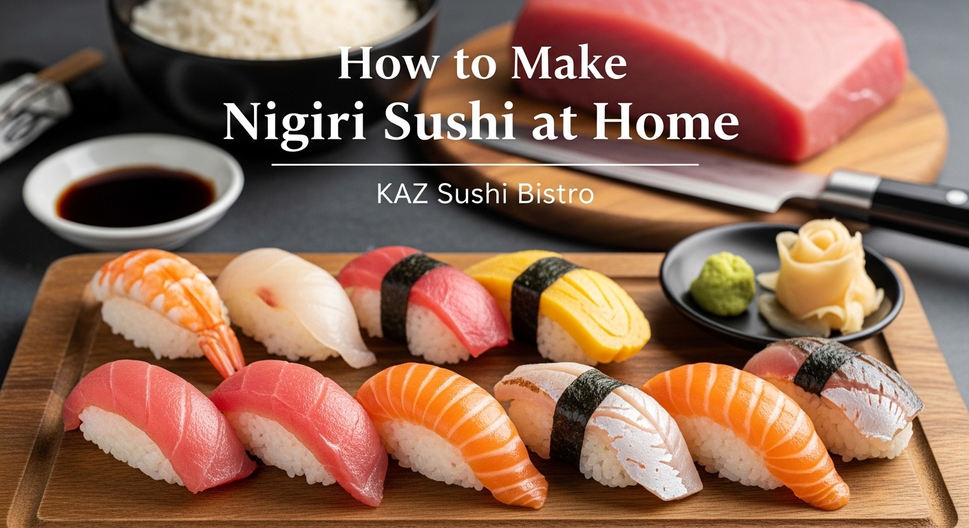 How to Make Nigiri Sushi at Home