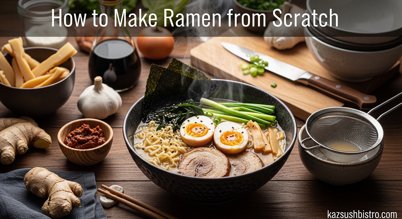 How to Make Ramen from Scratch