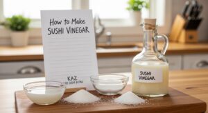 How to Make Sushi Vinegar