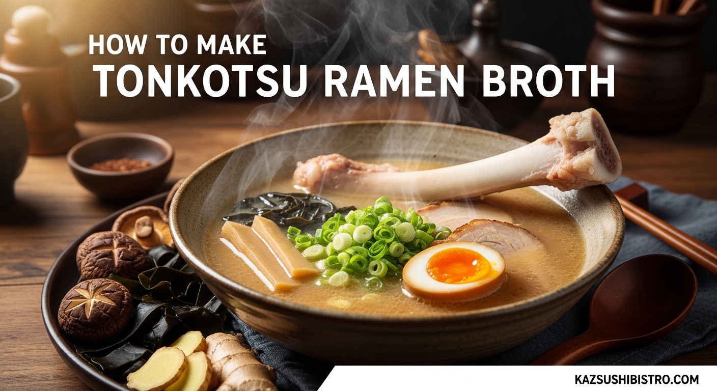 How to Make Tonkotsu Ramen Broth