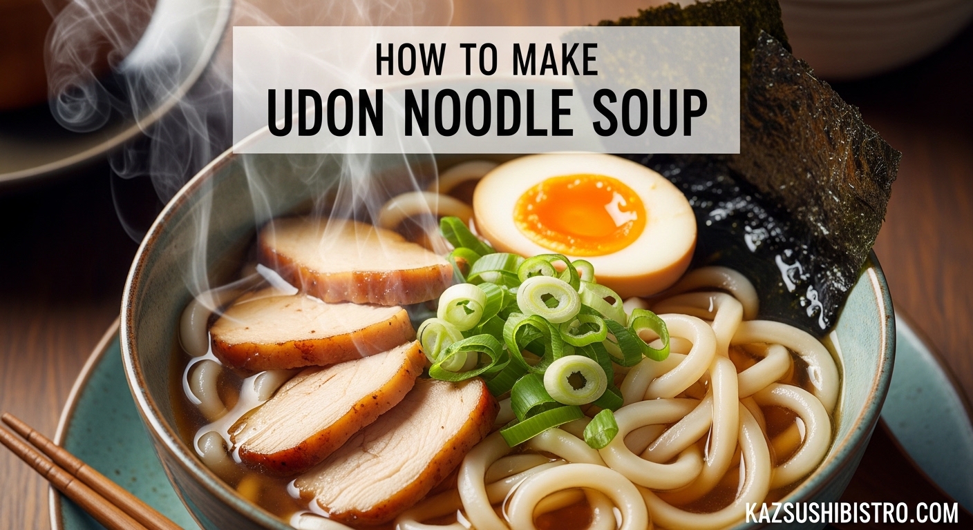 How to Make Udon Noodle Soup