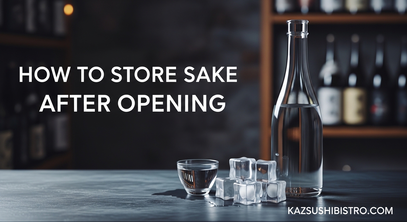 How to Store Sake After Opening