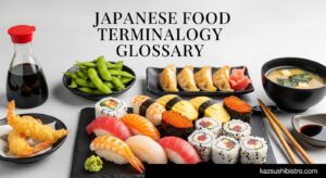 Japanese Food Terminology Glossary