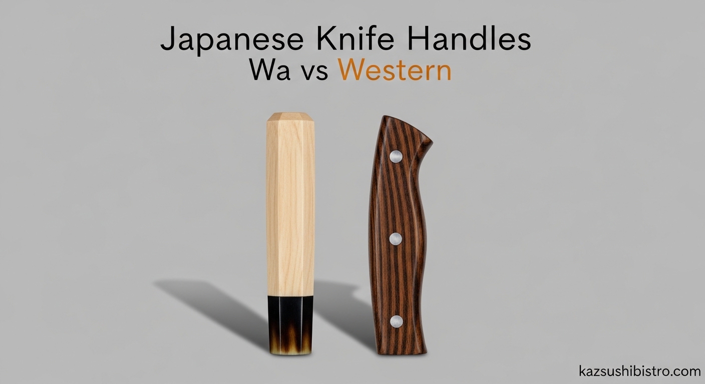 Japanese Knife Handles Wa vs Western