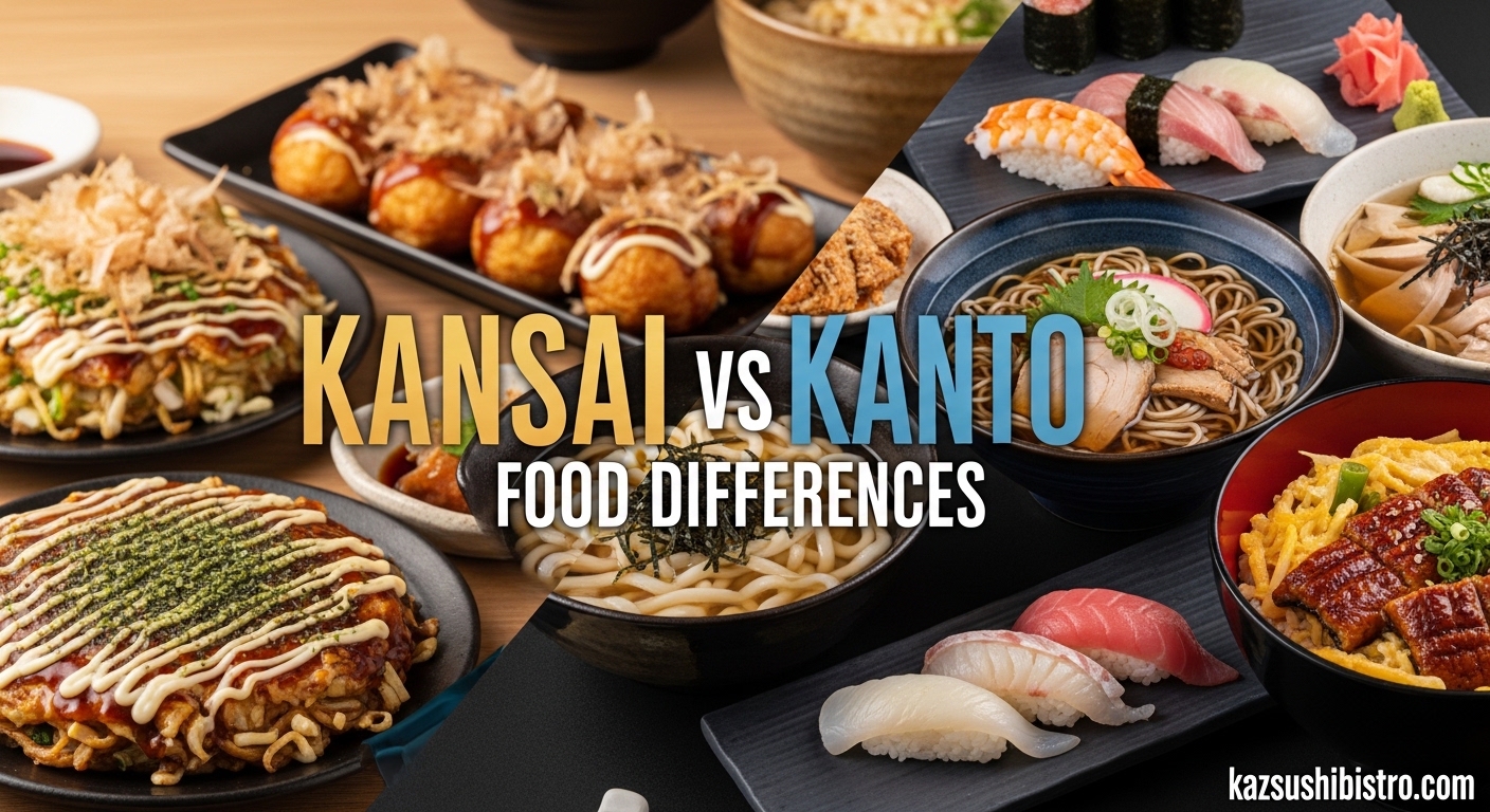 Kansai vs Kanto Food Differences