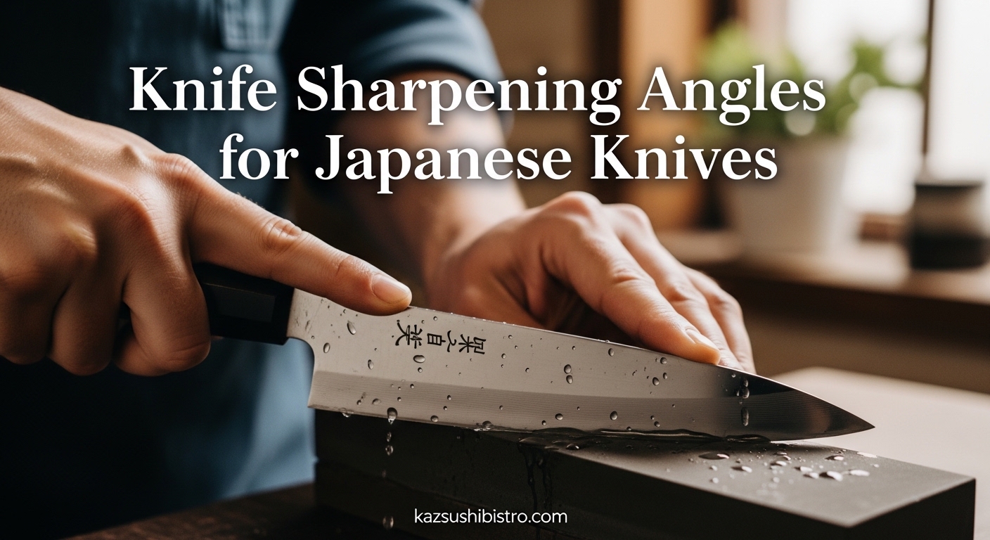 Knife Sharpening Angles for Japanese Knives