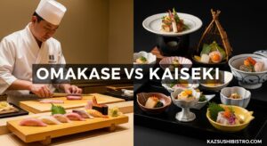 Omakase vs Kaiseki