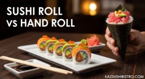 Sushi Roll vs Hand Roll
