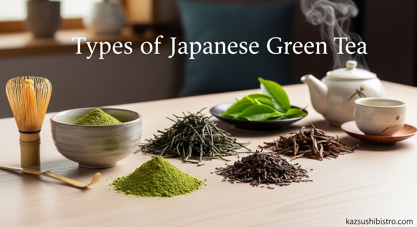 Types of Japanese Green Tea
