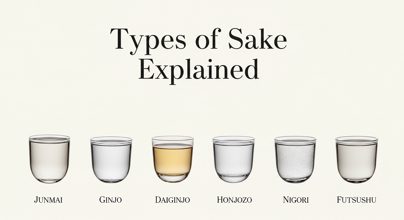 Types of Sake Explained