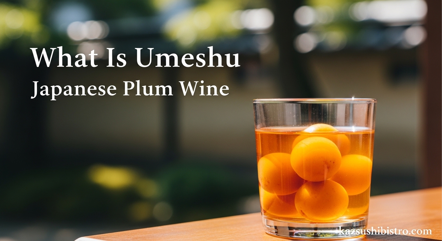 What Is Umeshu Japanese Plum Wine