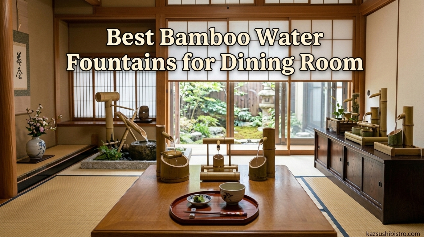 Best Bamboo Water Fountains for Dining Room