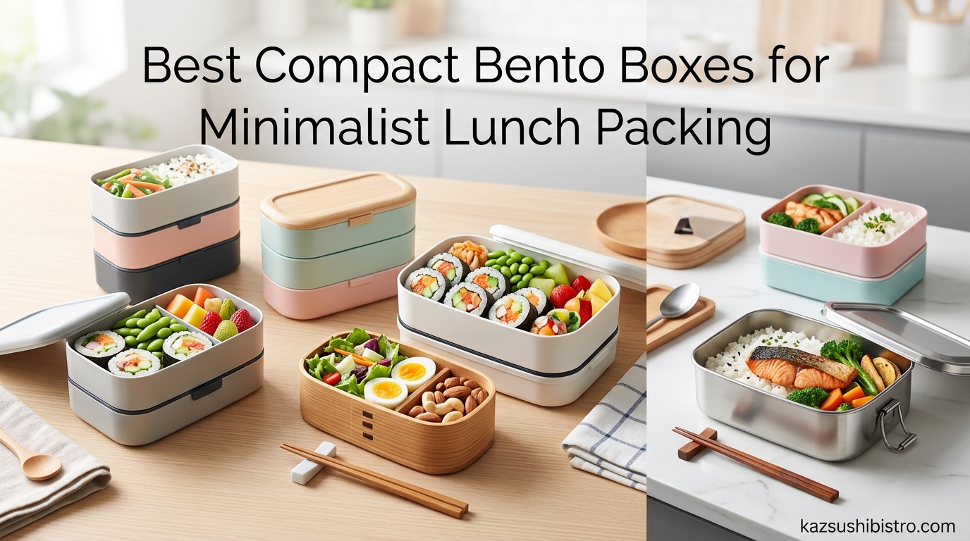 Best Compact Bento Boxes for Minimalist Lunch Packing