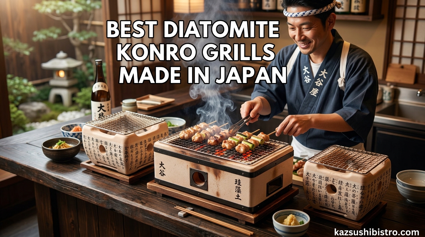 Best Diatomite Konro Grills Made in Japan