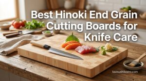 Best Hinoki End Grain Cutting Boards for Knife Care