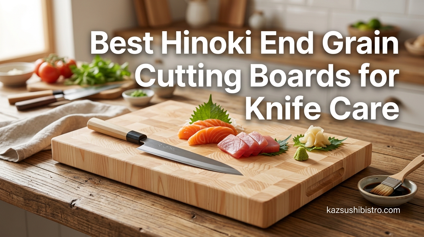 Best Hinoki End Grain Cutting Boards for Knife Care