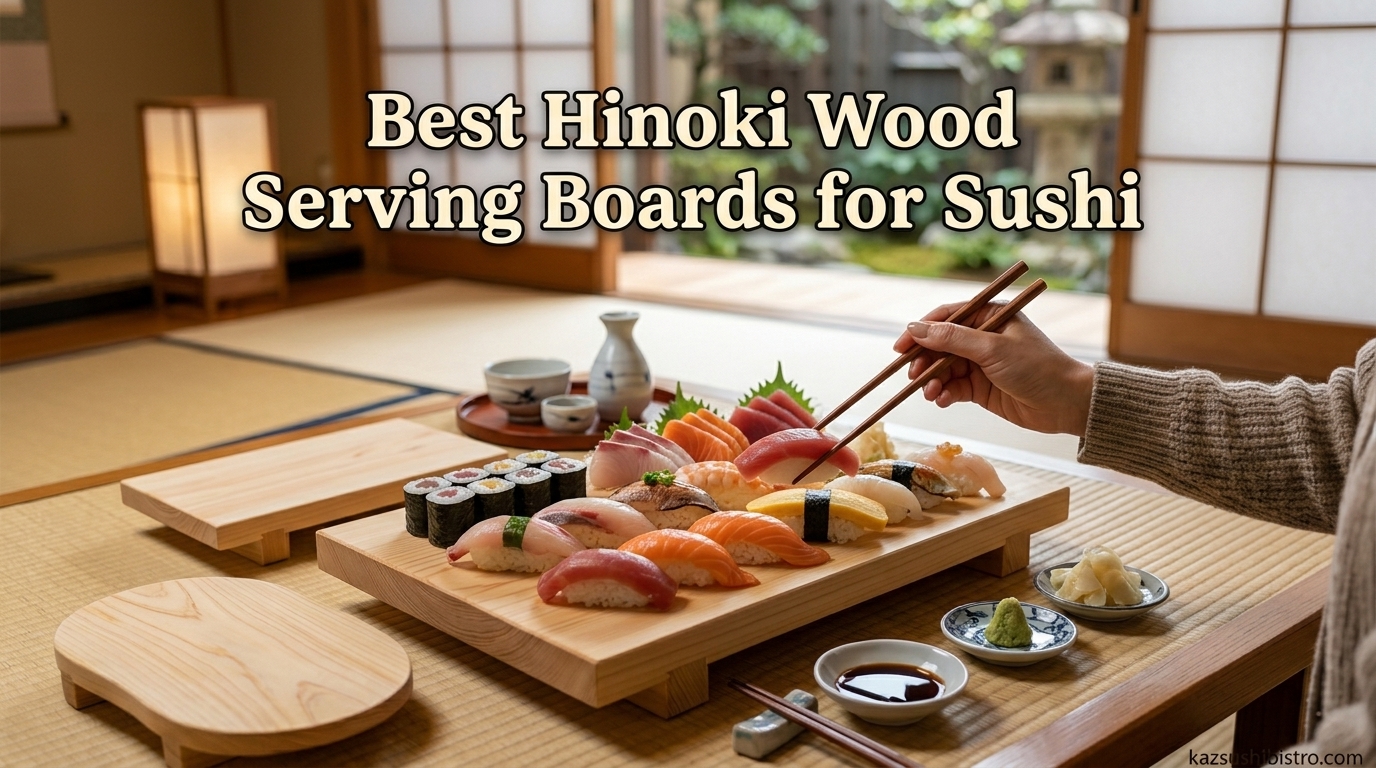Best Hinoki Wood Serving Boards for Sushi