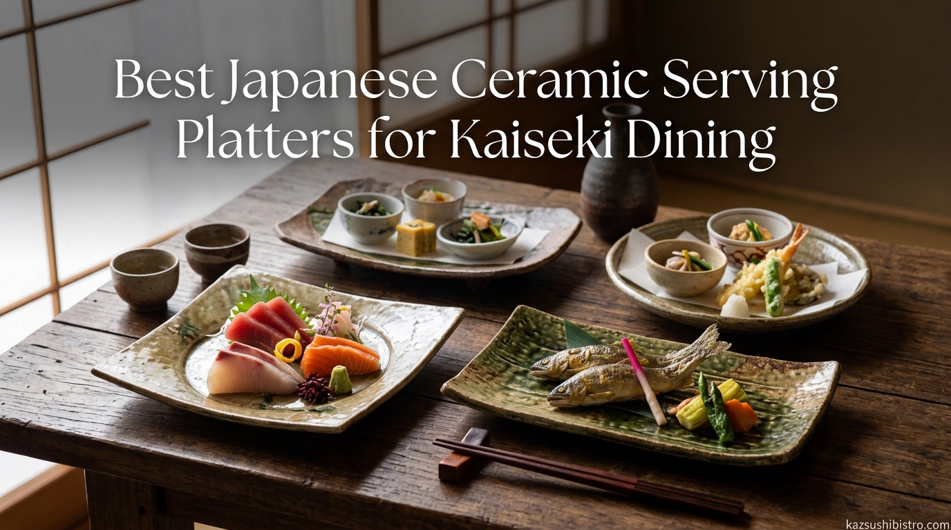 Best Japanese Ceramic Serving Platters for Kaiseki Dining