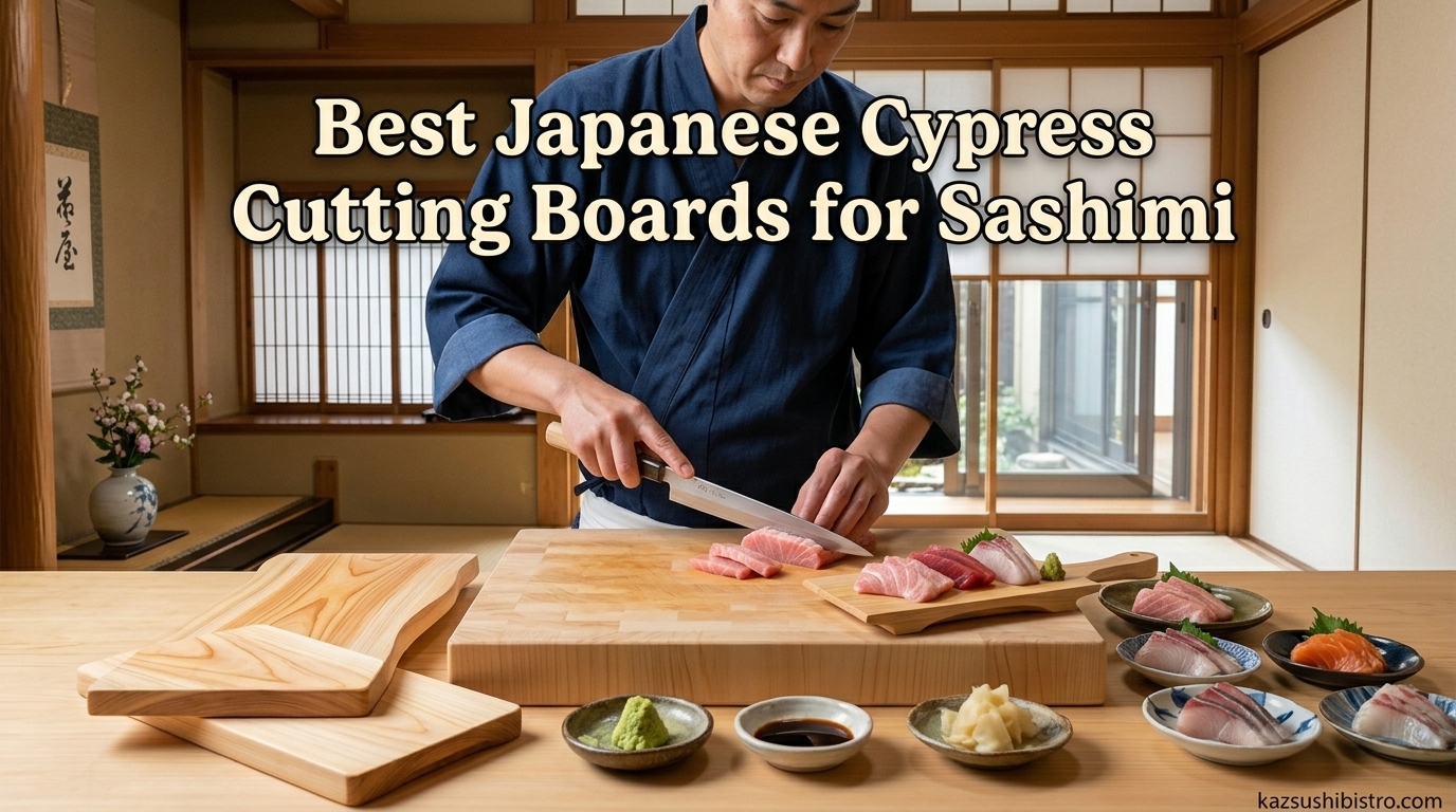 Best Japanese Cypress Cutting Boards for Sashimi