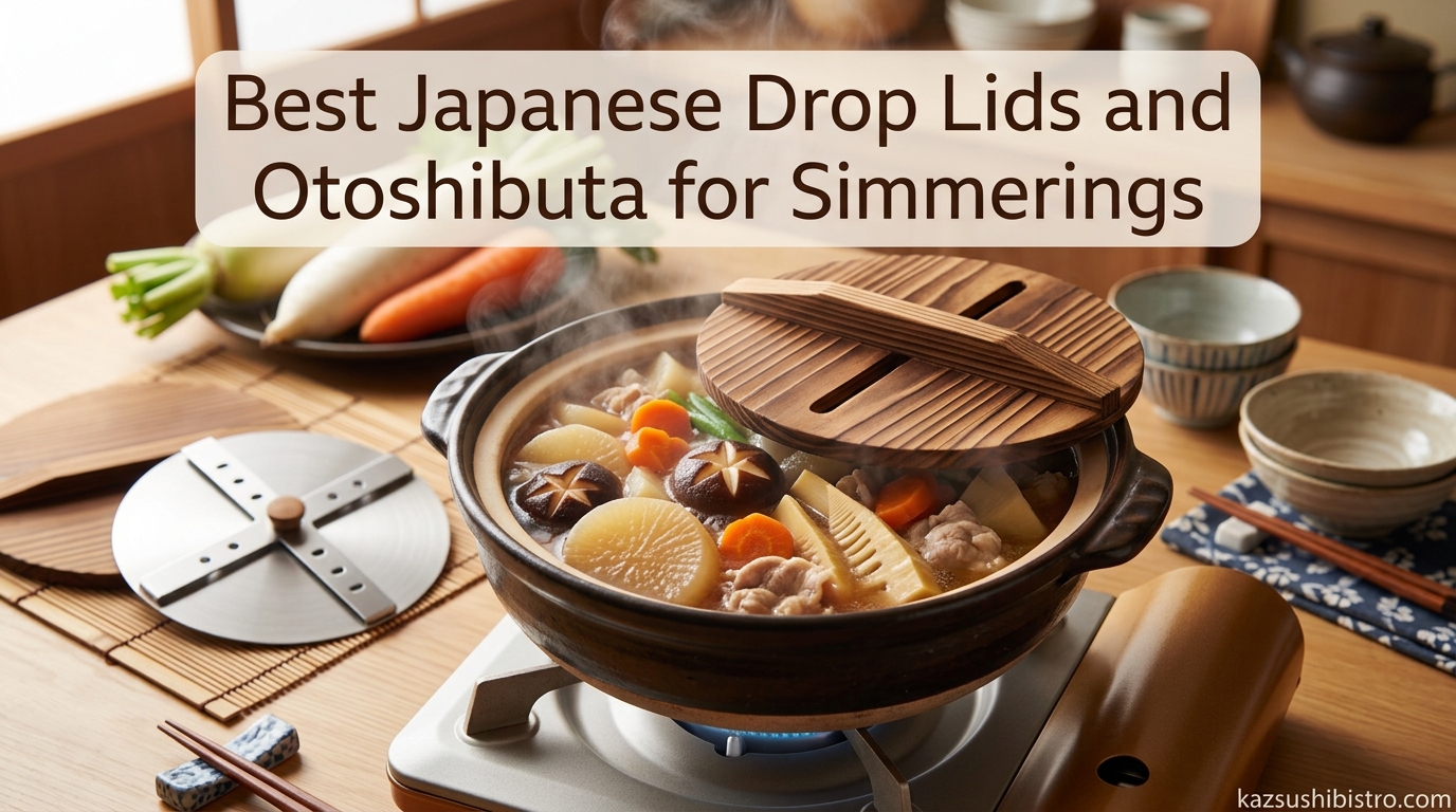 Best Japanese Drop Lids and Otoshibuta for Simmering