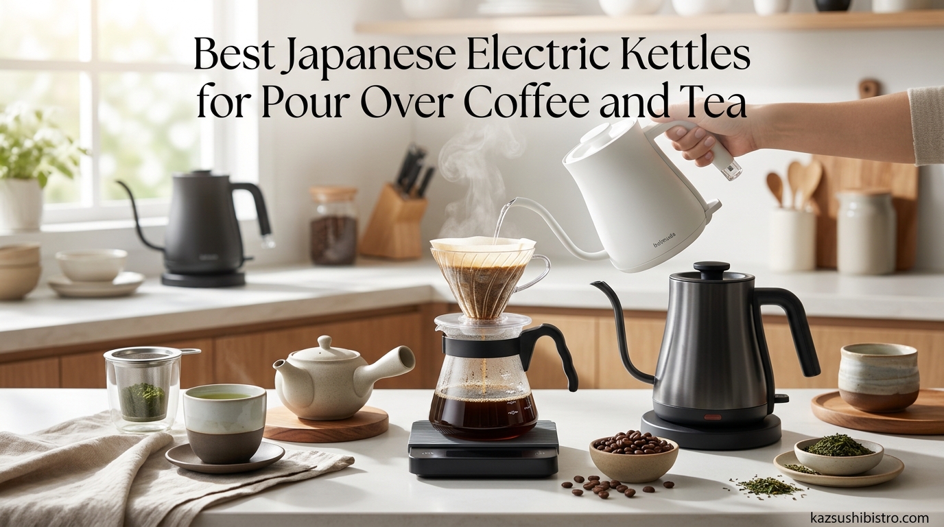 Best Japanese Electric Kettles for Pour Over Coffee and Tea