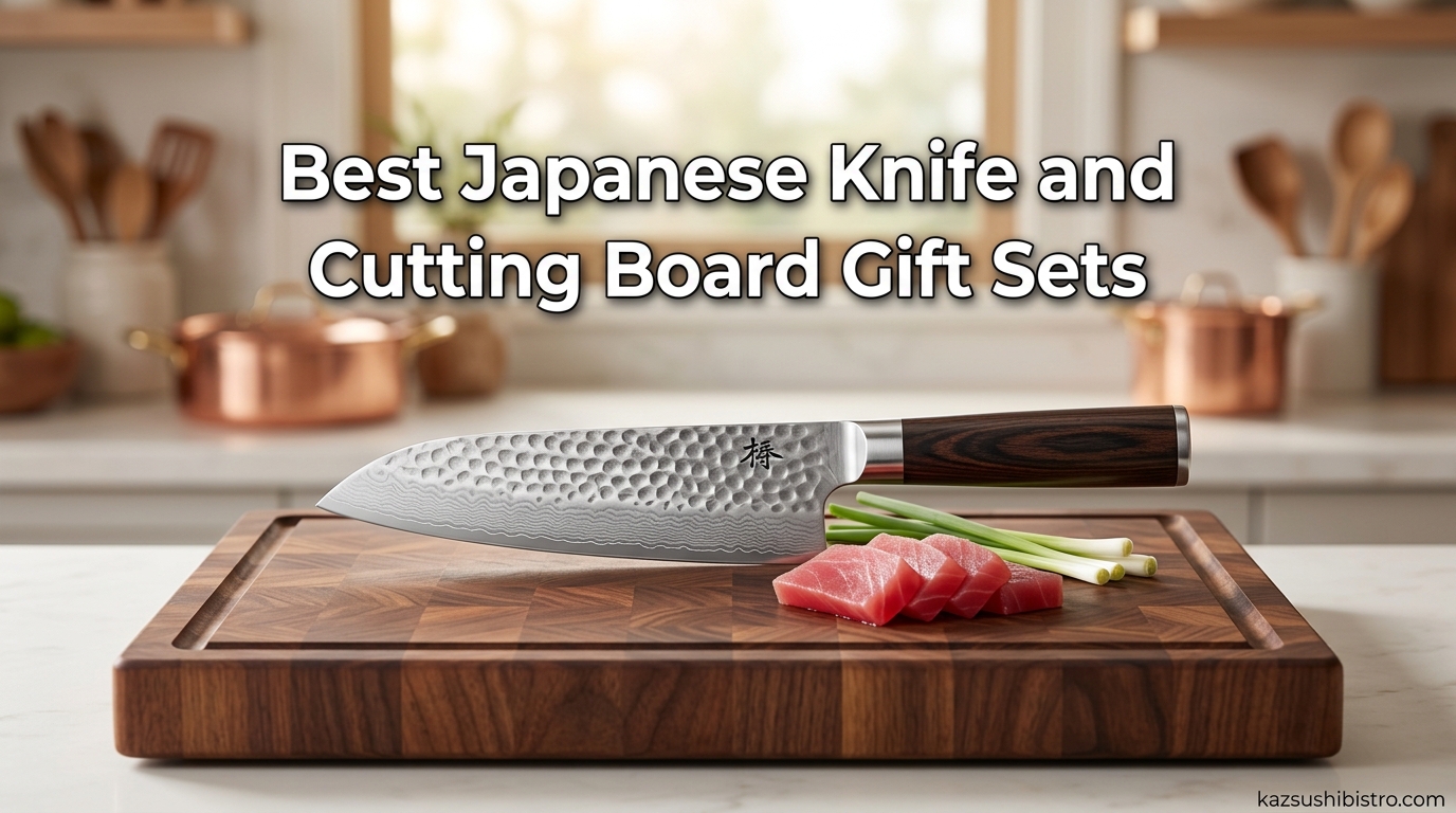 Best Japanese Knife and Cutting Board Gift Sets