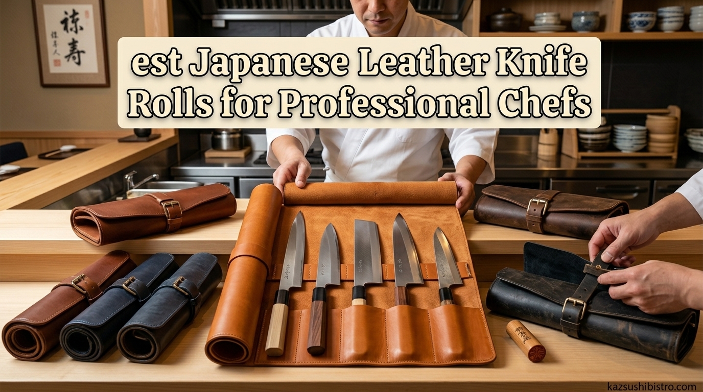 Best Japanese Leather Knife Rolls for Professional Chefs