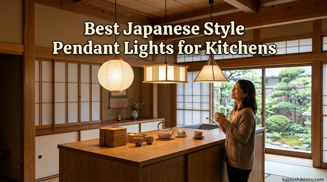 Best Japanese Style Pendant Lights for Kitchens